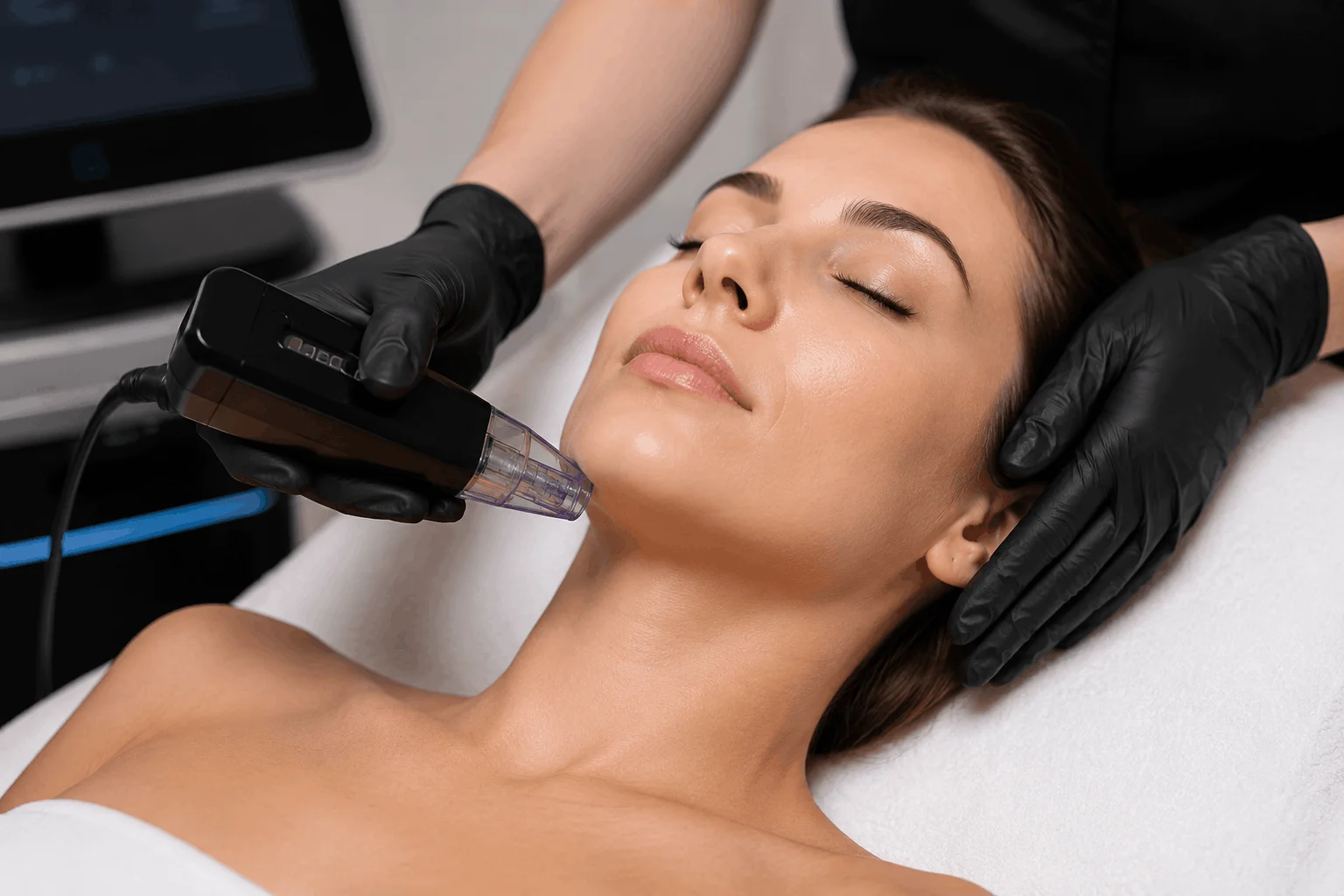 Women Receiving Morpheus8 in Beverly Hills Rejuvalife Vitality Institute